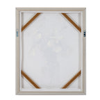 Still Life Cosmos Hand Painted Canvas in Frame