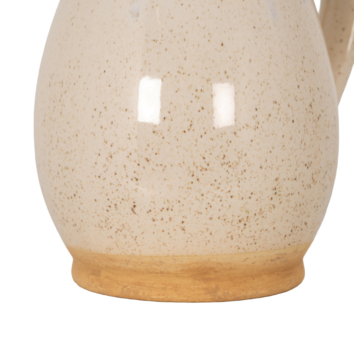 Large Speckled Ceramic Jug