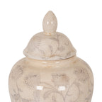 Small Grey Aster Ginger Jar