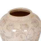 Small Grey Aster Ginger Jar