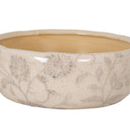 Small Grey Aster Ceramic Bowl Pot