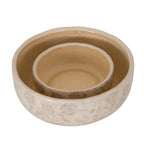 Small Grey Aster Ceramic Bowl Pot
