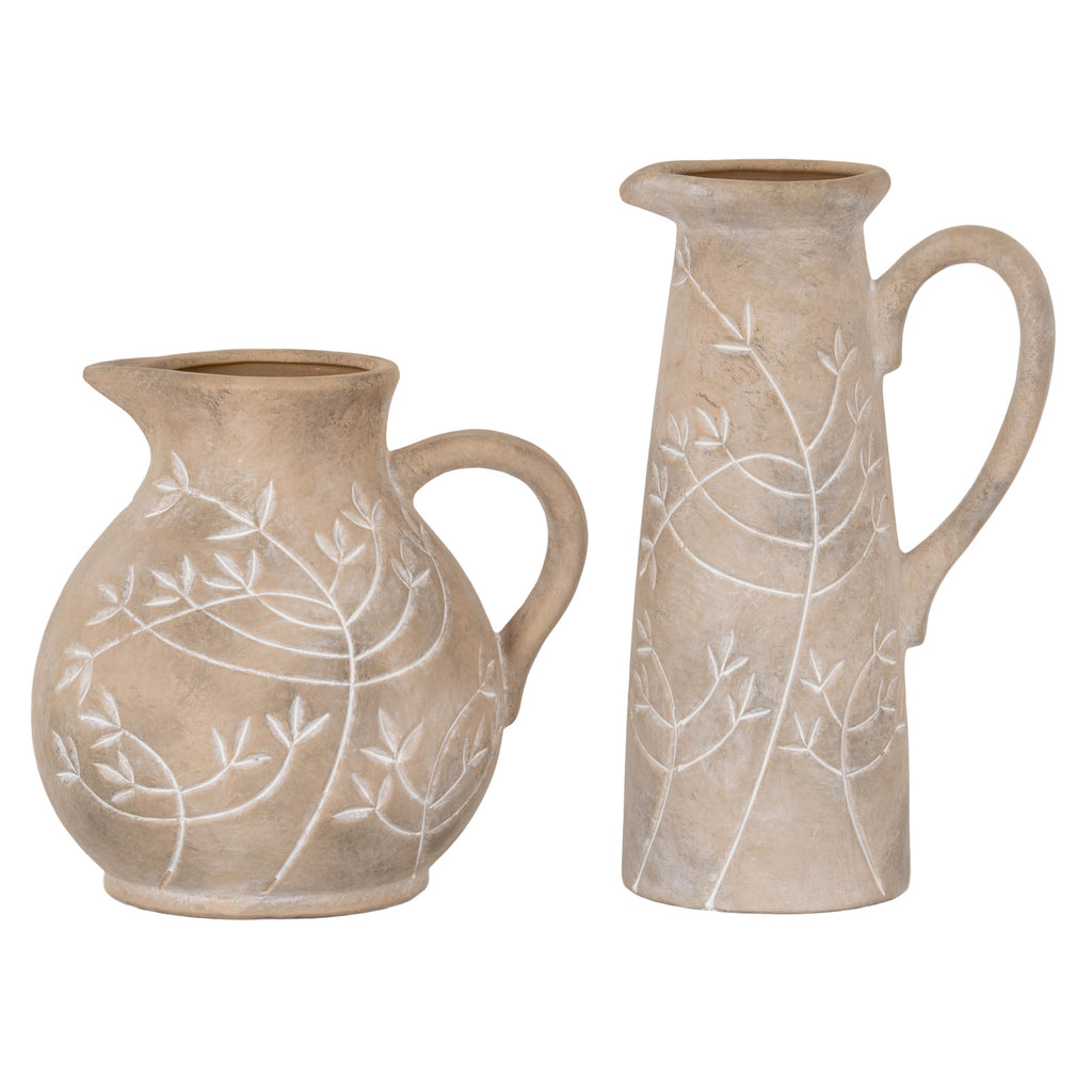 Lace Flower Tall Jug