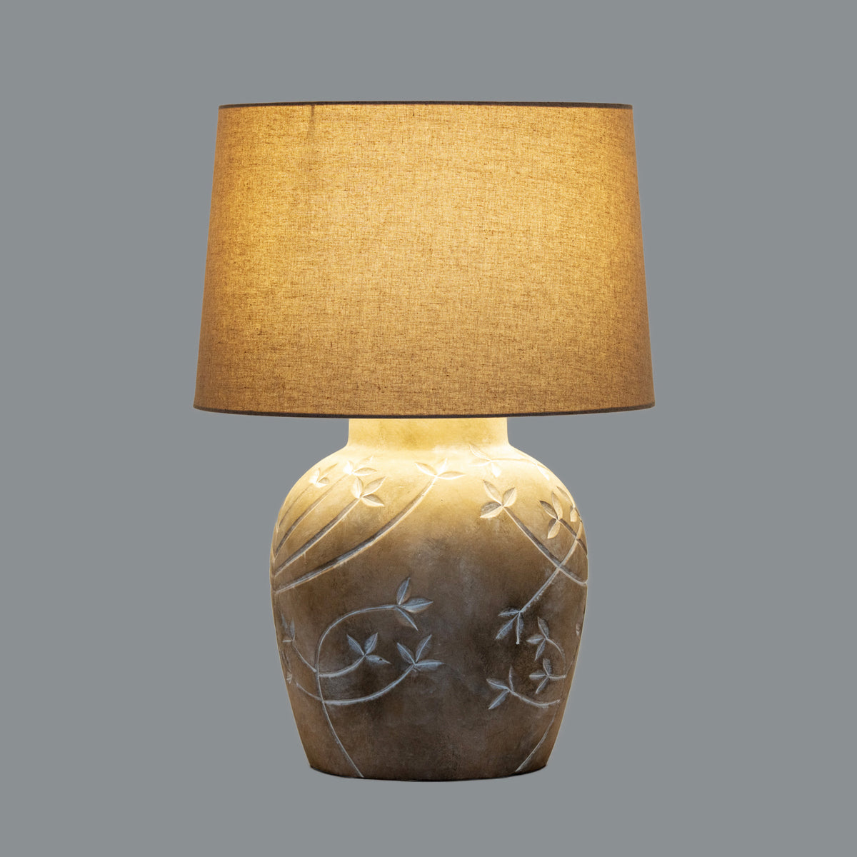 Lace Flower Pot Lamp