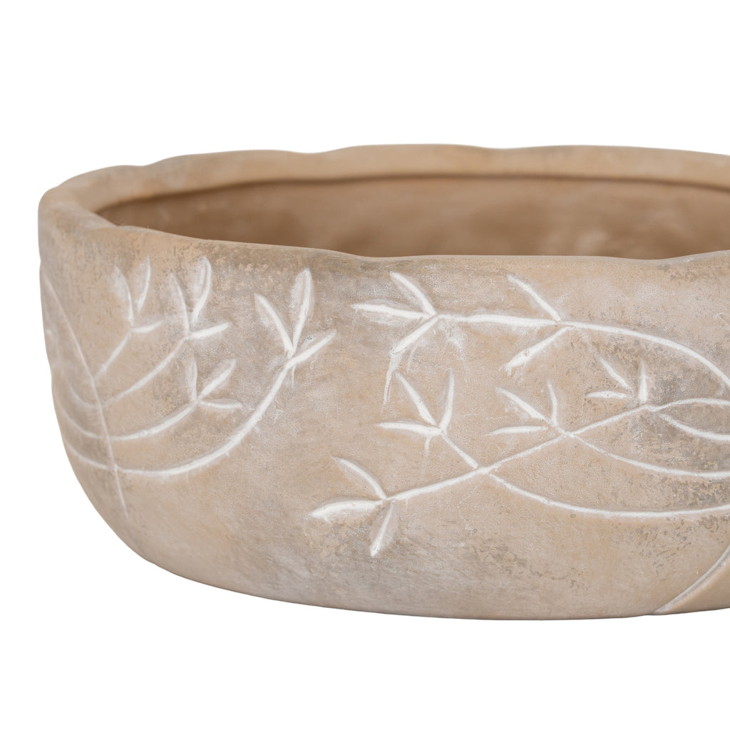 Large Lace Flower Bowl Pot