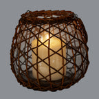 Briar Collection Wicker Lace Lantern