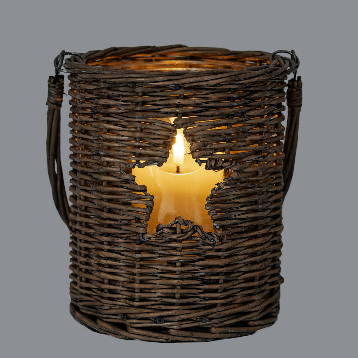 Briar Collection Large Wicker Star Lantern