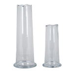 Large Wave Glass Cylinder Vase