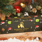 Green Bamboo-Blend Sock Gift Box, 4 Pairs