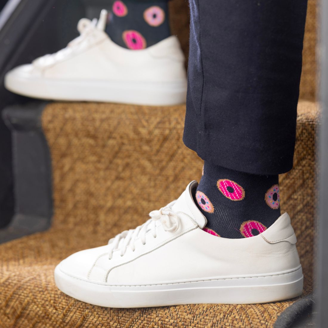 Doughnut Bamboo-Blend Socks
