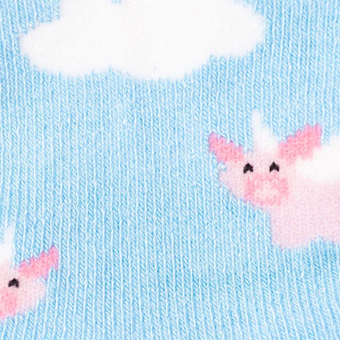 Children's Flying Pig Bamboo-Blend Socks