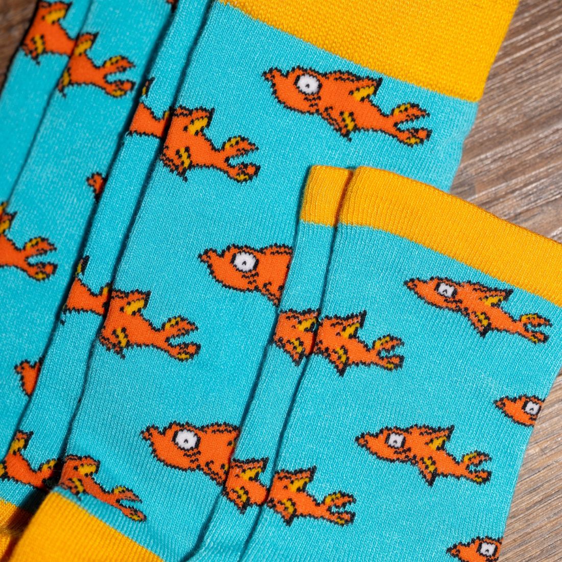 Guppy Fish Bamboo-Blend Socks