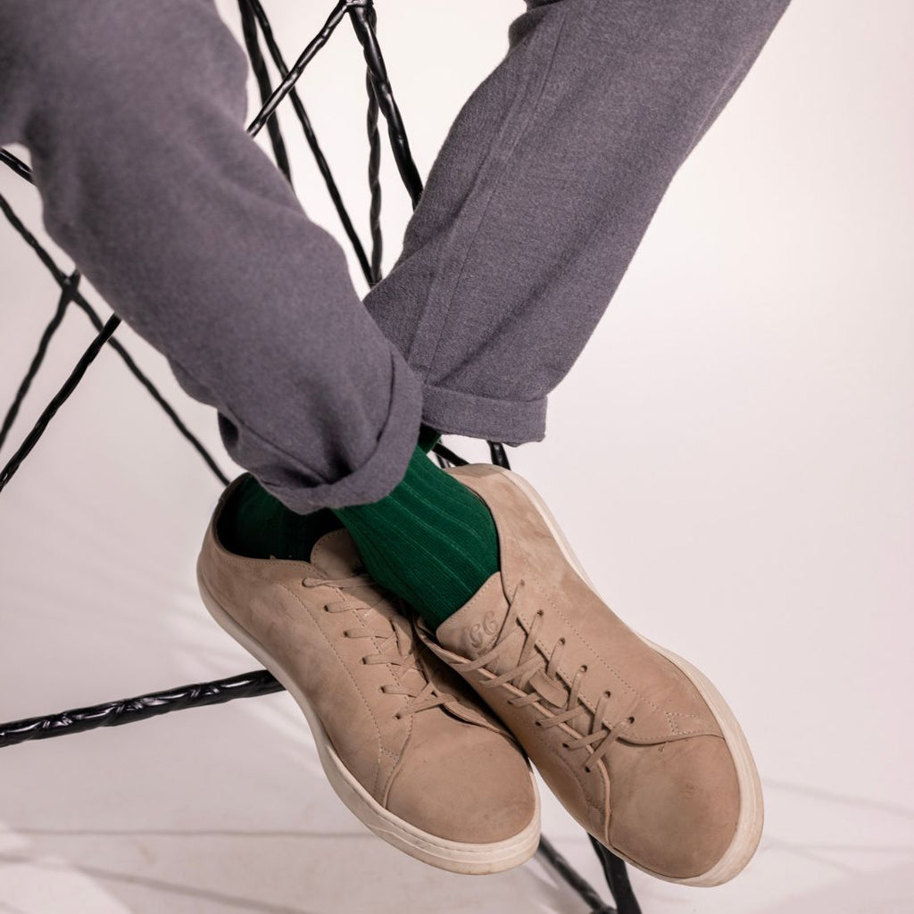Racing Green Bamboo-Blend Socks