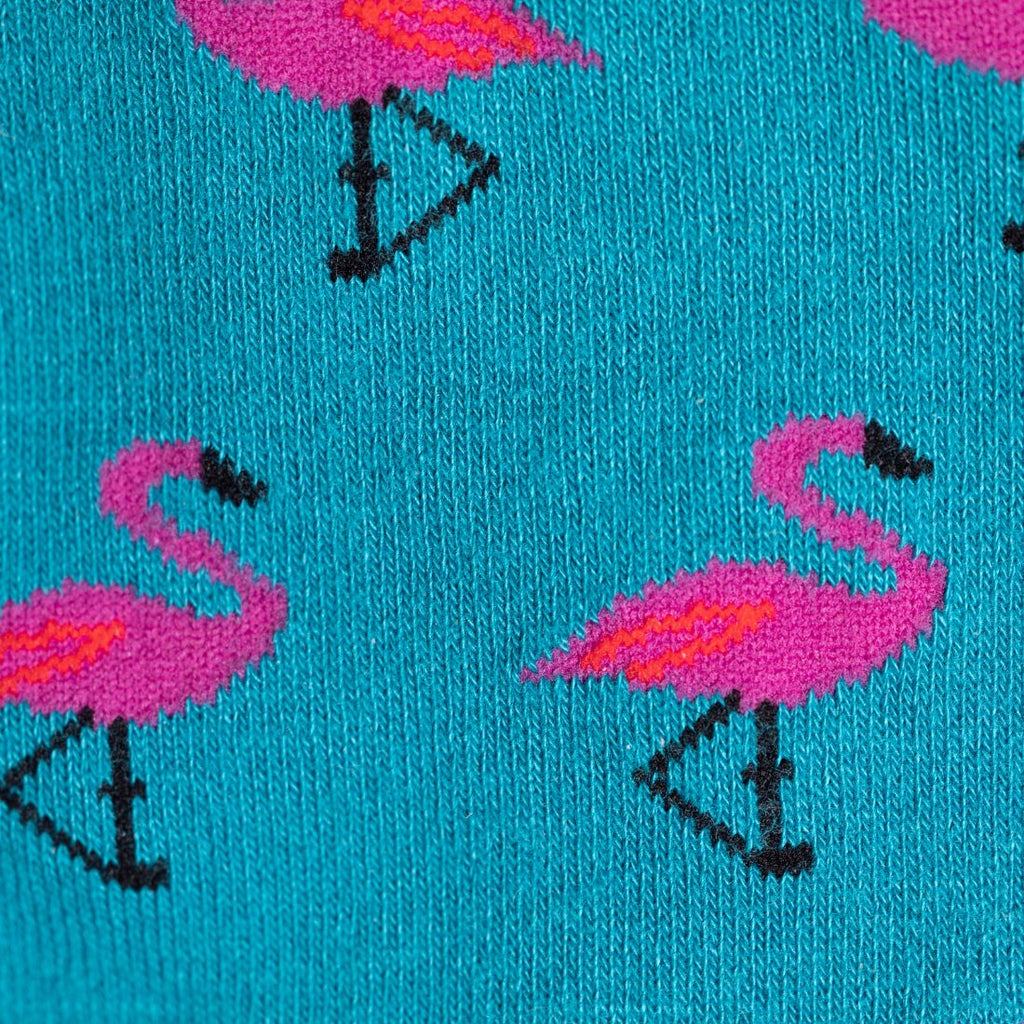 Elephant & Flamingo Bamboo-Blend Sock Bundle, 4 Pairs