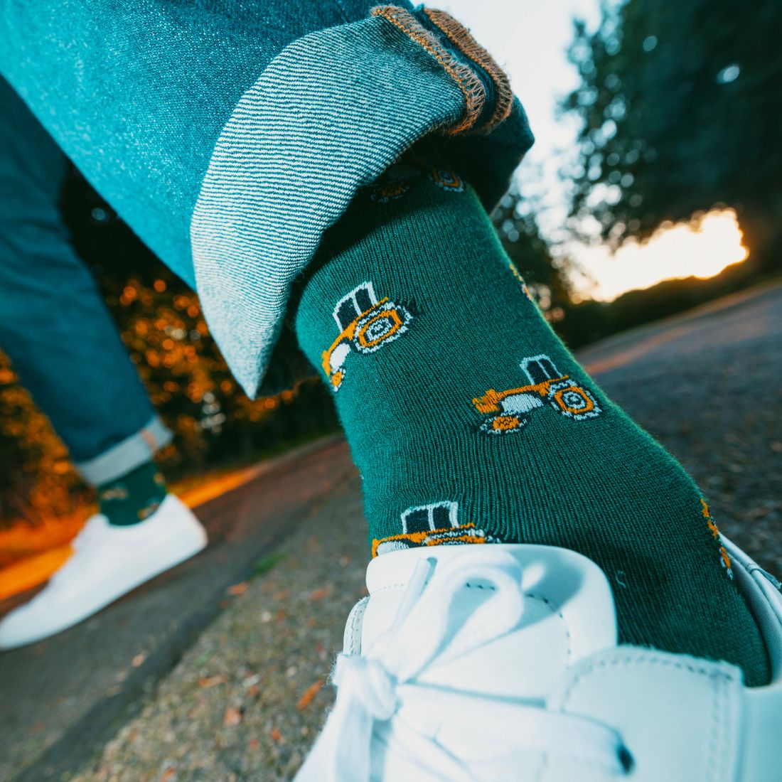 Tractor Bamboo-Blend Socks