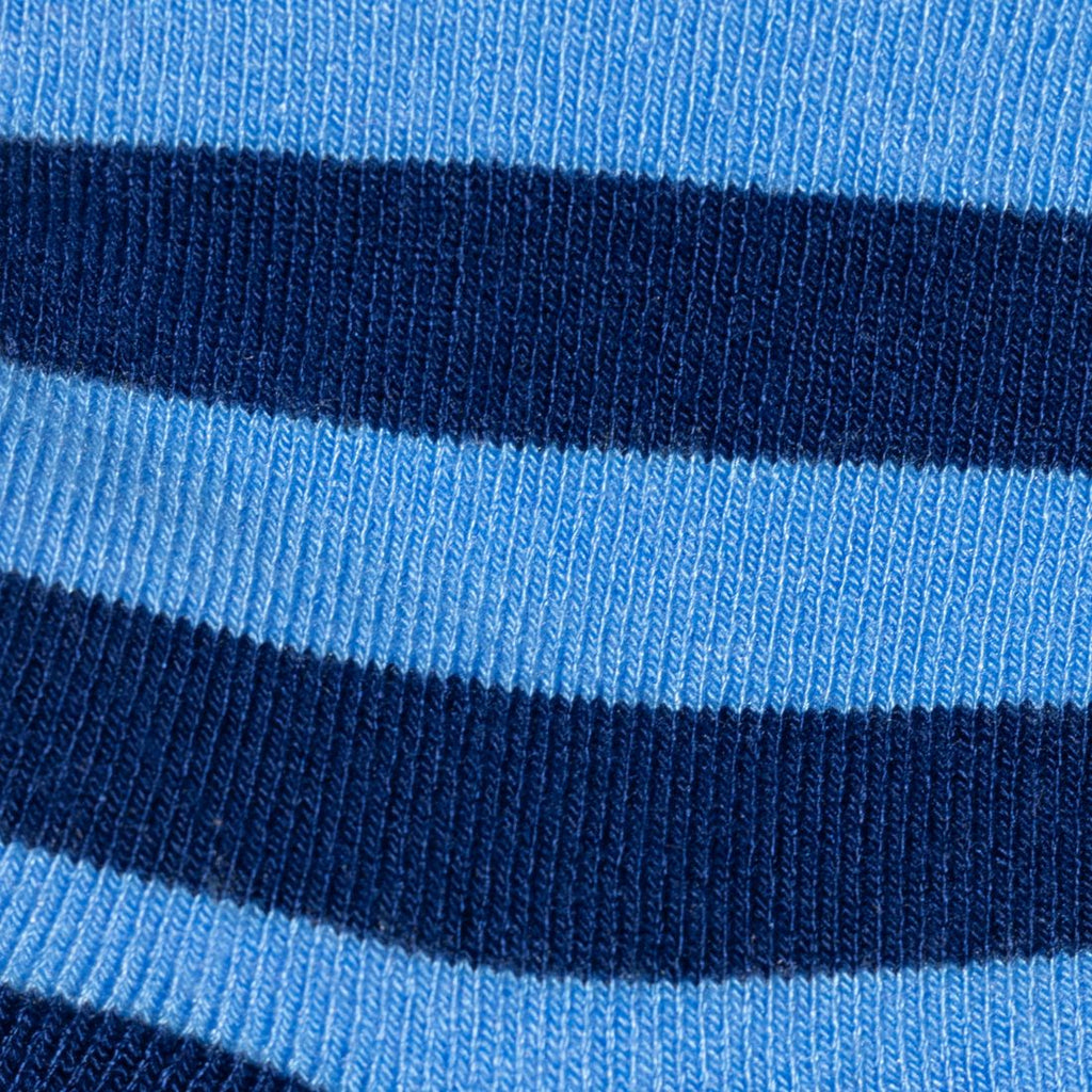 Children's Blue Stripe Bamboo-Blend Socks