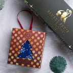 Snowflake Bamboo-Blend Sock Gift Box, 1 Pair