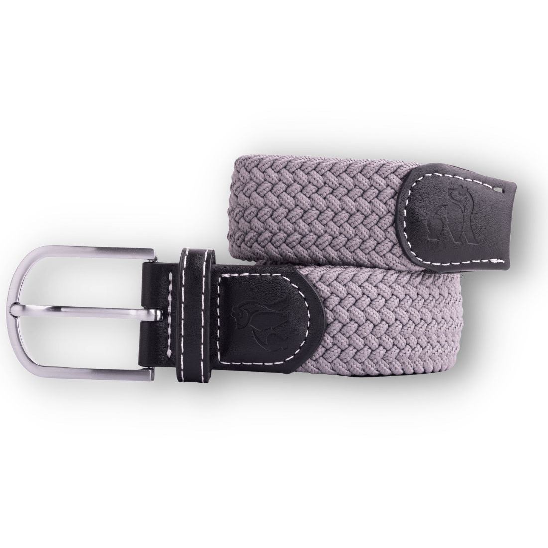 Grey Recycled Woven Belt