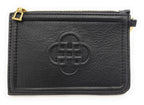 SADDLER PIPER Real Leather Designer Top Zip Card Holder | Gift Boxed