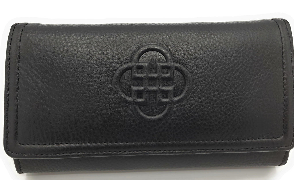 SADDLER BONNIE Real Leather Designer RFID Multi-section Purse | Gift Boxed