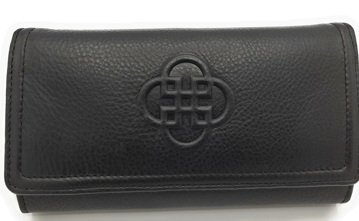 SADDLER BONNIE Real Leather Designer RFID Multi-section Purse | Gift Boxed