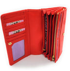 SADDLER BONNIE Real Leather Designer RFID Multi-section Purse | Gift Boxed