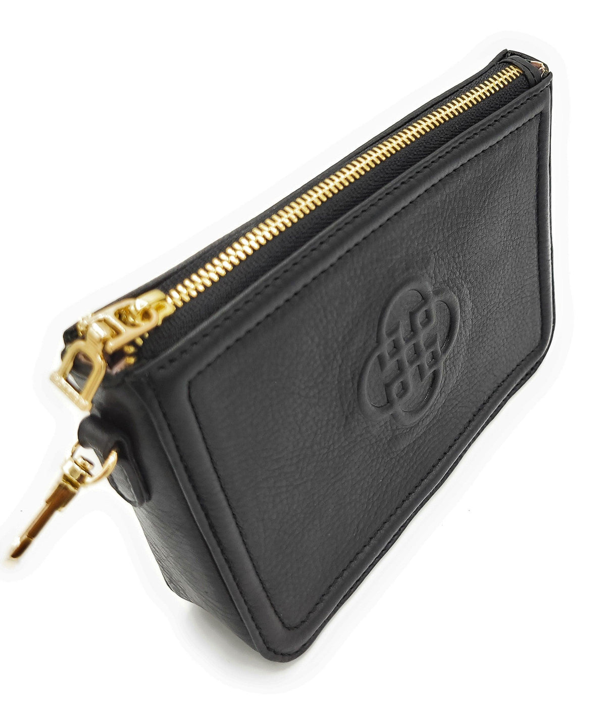SADDLER FRANKIE Real Leather Designer Zip Top Make-up Pouch | Gift Boxed