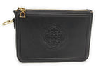 SADDLER FRANKIE Real Leather Designer Zip Top Make-up Pouch | Gift Boxed