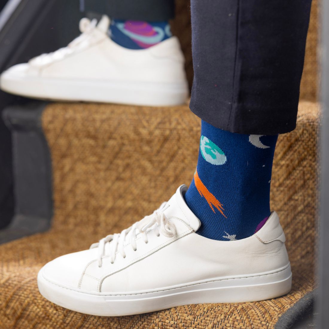 Outer Space Bamboo-Blend Socks