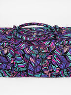Yoga Studio GOTS Organic Cotton Designed Yoga Equipment Kit Bag, Floral Collection