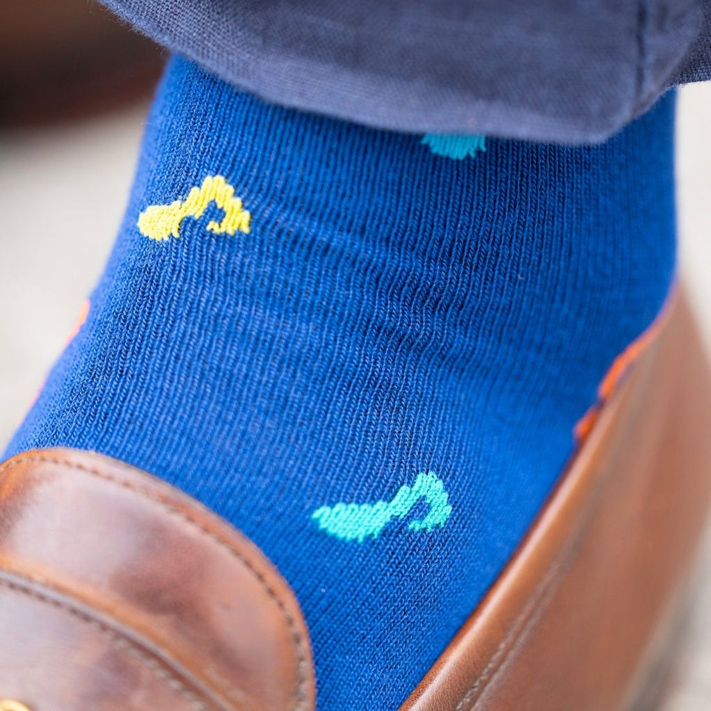 Musical Note Bamboo-Blend Socks