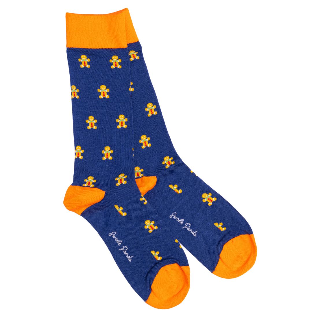 Gingerbread Men Bamboo-Blend Socks