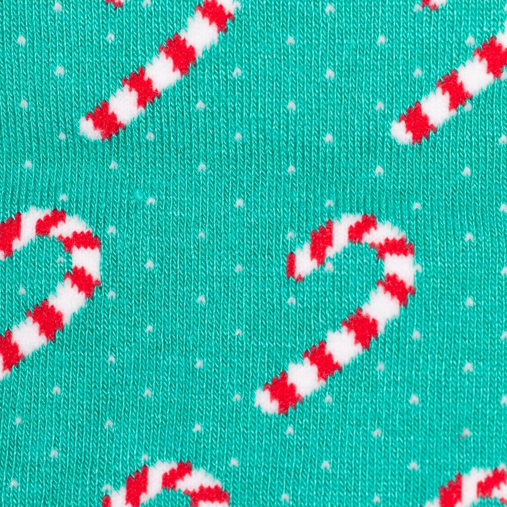 Candy Cane Bamboo-Blend Socks