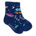 Children's Outer Space Bamboo-Blend Socks