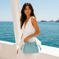 Midi Emma Convertible Tote, Seafoam