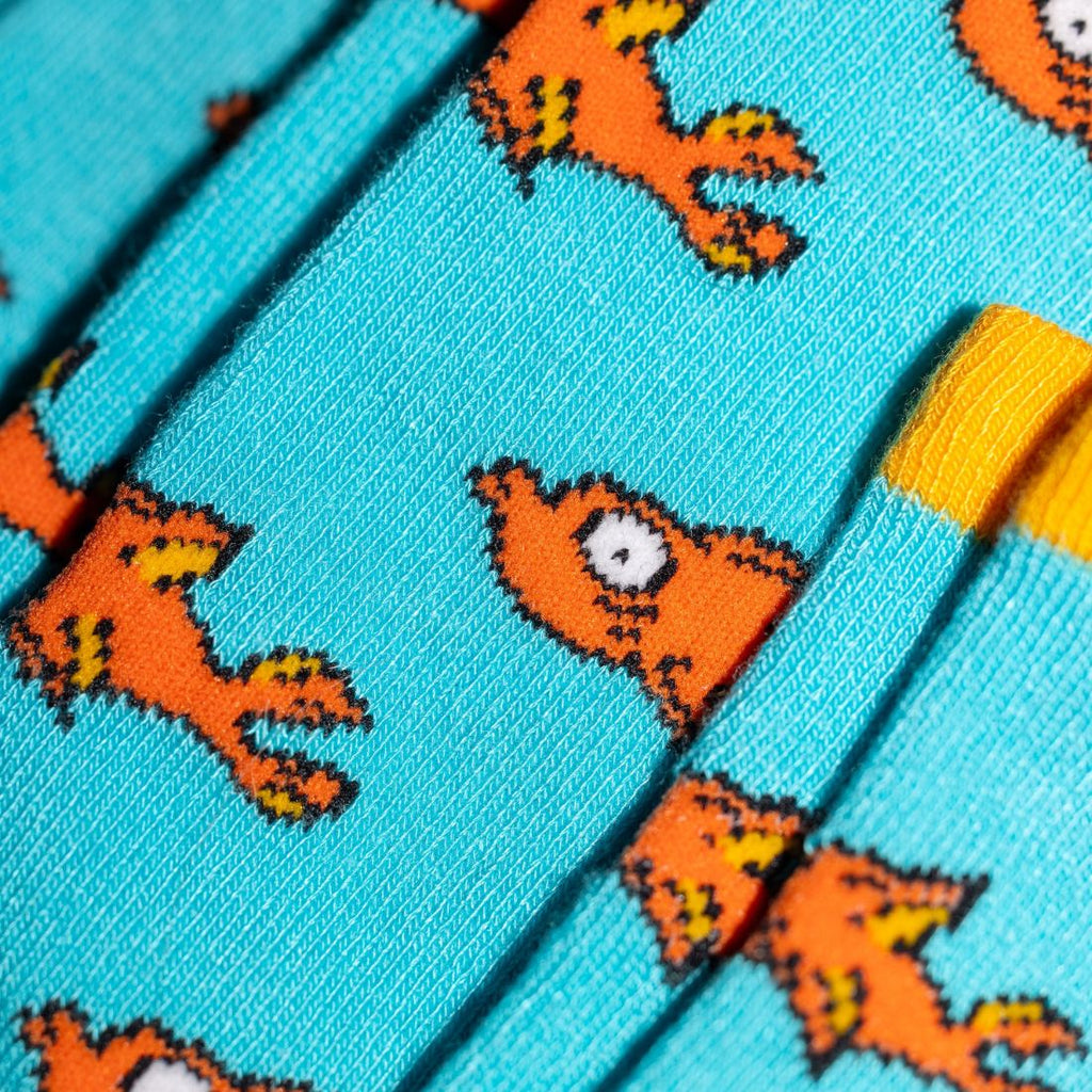 Children's Guppy Fish Bamboo-Blend Socks