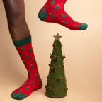 Christmas Tree Bamboo-Blend Socks