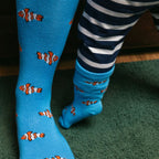 Children's Clown Fish Bamboo-Blend Socks