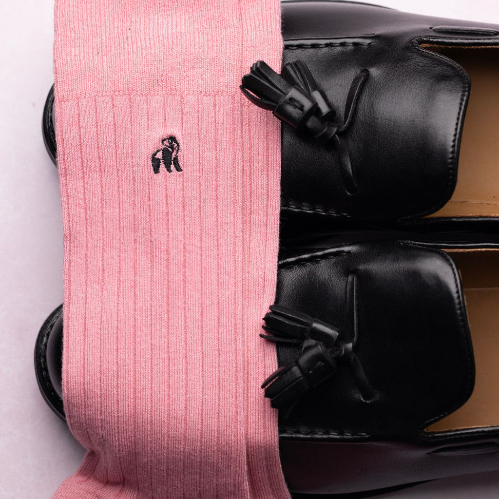 Light Pink Bamboo-Blend Socks
