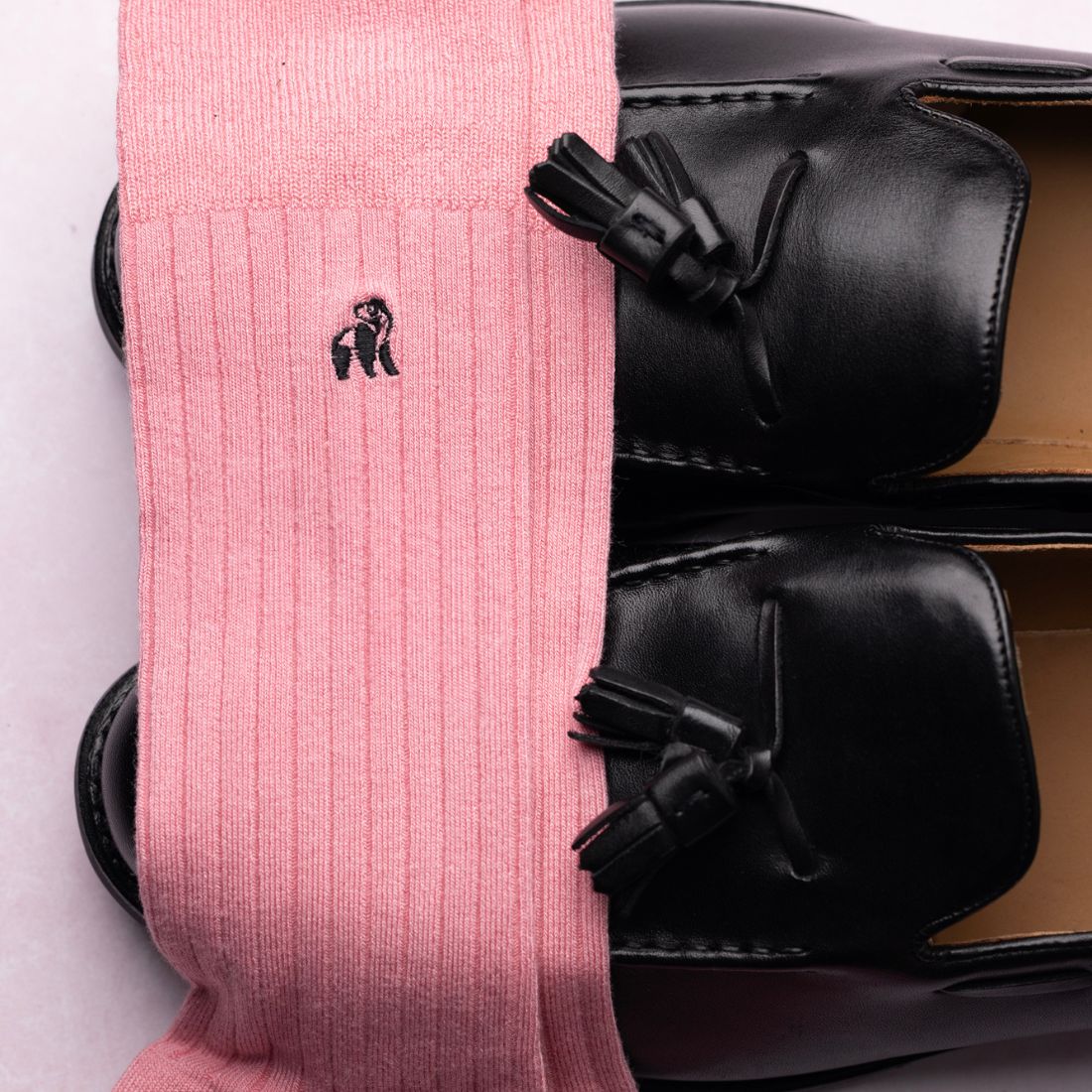 Light Pink Bamboo-Blend Socks