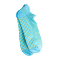 Blue Bamboo-Blend Performance Trainer Socks