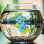 Children's Guppy Fish Bamboo-Blend Socks