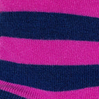 Children's Pink Stripe Bamboo-Blend Socks