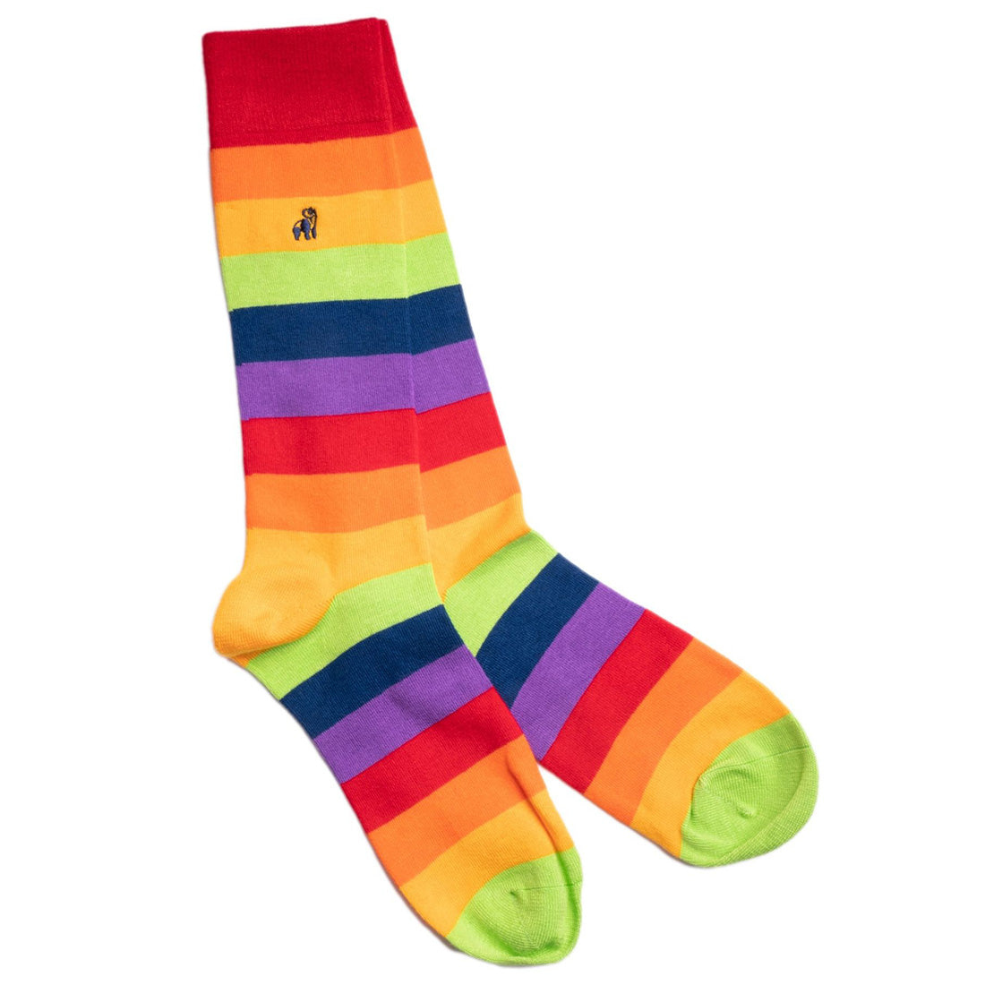 Pride Stripe Bamboo-Blend Sock Bundle, 4 Pairs