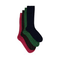 Plain Comfort Cuff Bamboo-Blend Sock Bundle, 4 Pairs
