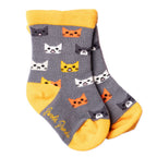 Children's Cat Bamboo-Blend Socks