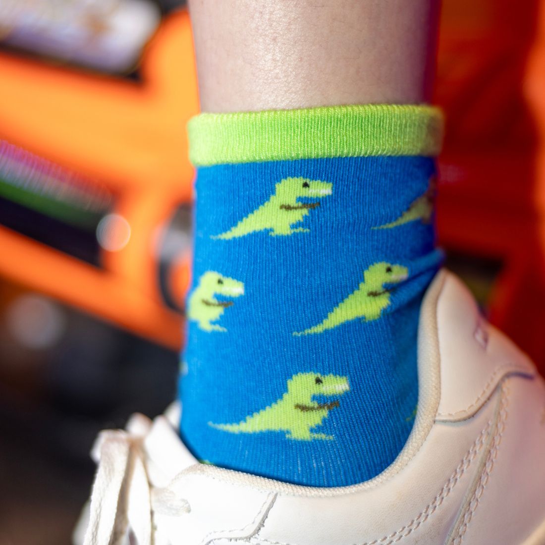 Children's T-Rex Bamboo-Blend Socks