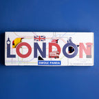 London Bamboo-Blend Sock Gift Box, 4 Pairs