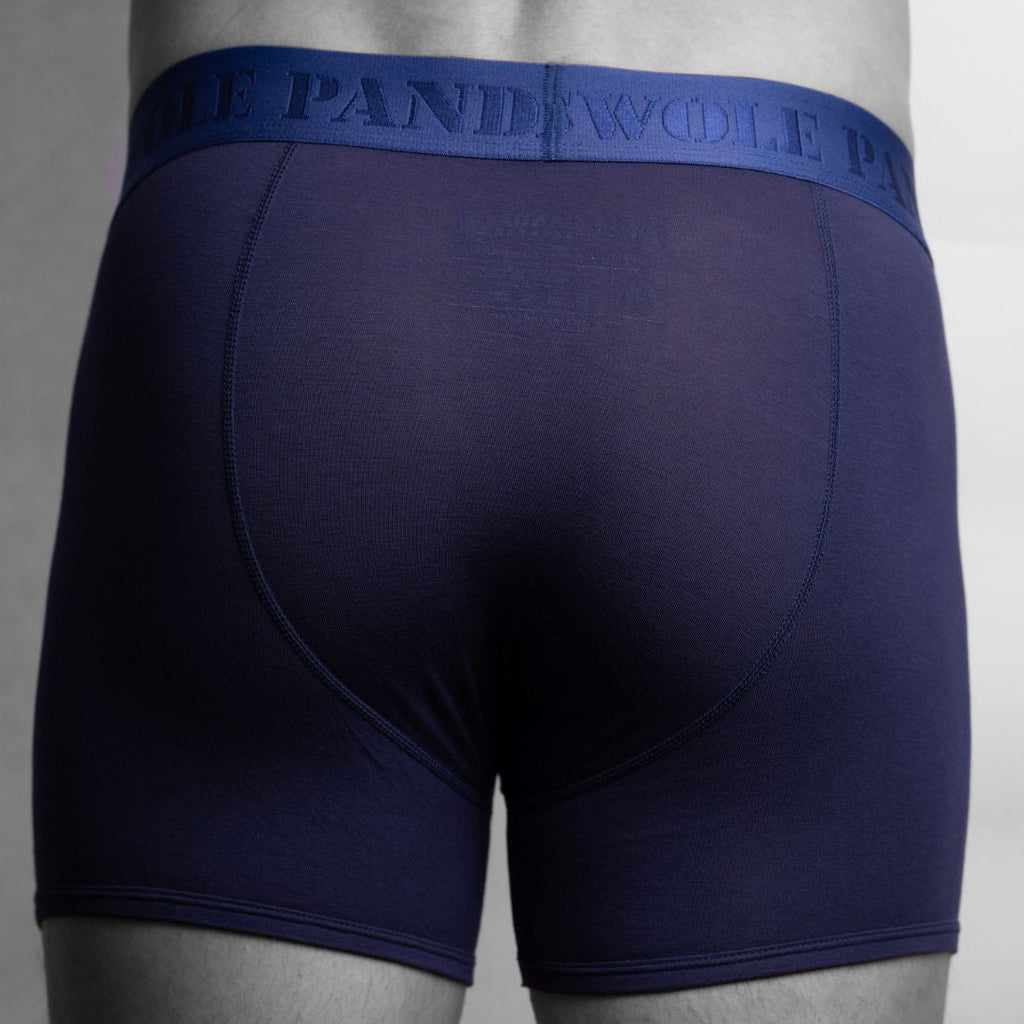 Navy Bamboo-Viscose Boxers