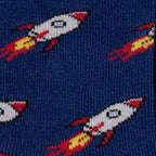 Children's Rocket Bamboo-Blend Socks